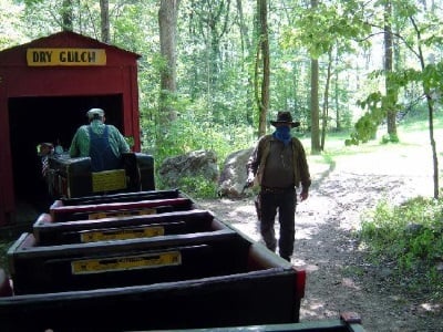 Wild West City Train Rides For Kids in New Jersey