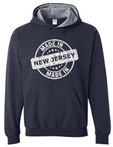 Made in NJ hoodie