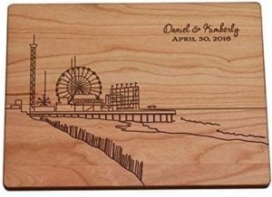 Seaside Heights cutting board nj