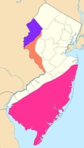 NJ Viticultural Regions