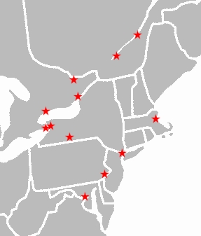 East Coast Bus Tour to Niagara Falls