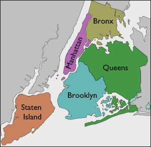 NYC Boroughs