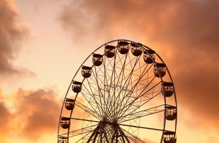 Ferris Wheel on Seaside Boardwalk
