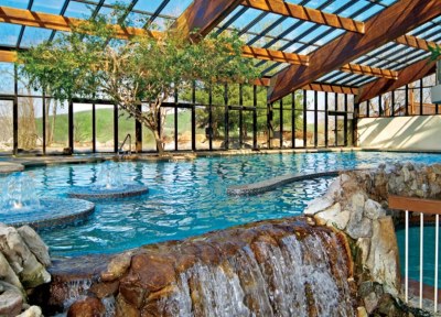 Image of a pool at Crystal Springs Resort in NJ
