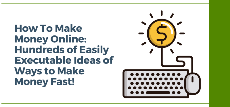 Easy Ways to Make Money Fast Online - MoreBusiness.com