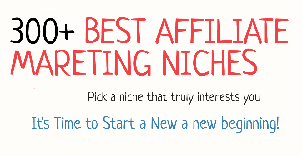 Best Niches For Affiliate Marketing